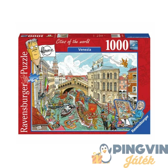 Ravensburger - Puzzle 1000 db - Velence