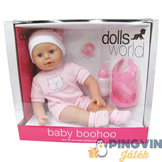 Dolls World - Baby Boohoo 46 cm-es baba