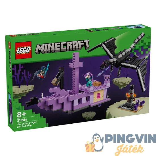 LEGO® Minecraft 21264 A végzetsárkány és a végzethajó