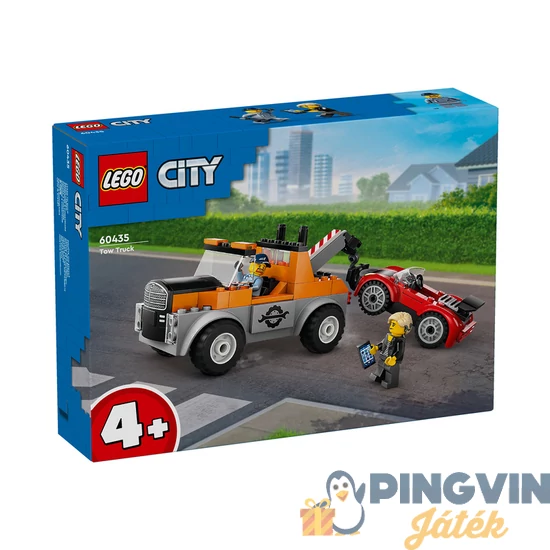 LEGO City 60435 Vontató és sportautószerviz