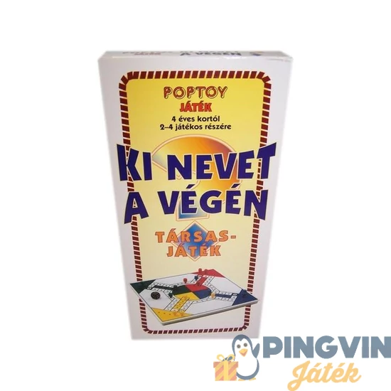 Poptoy - Ki nevet a végén? társasjáték (100216)