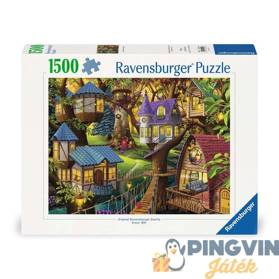 Ravensburger - Puzzle 1500 db - Alkonyat a fák tetején