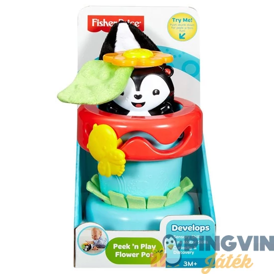 Mattel - Fisher Price Kukucska virágcserép (DFP91)