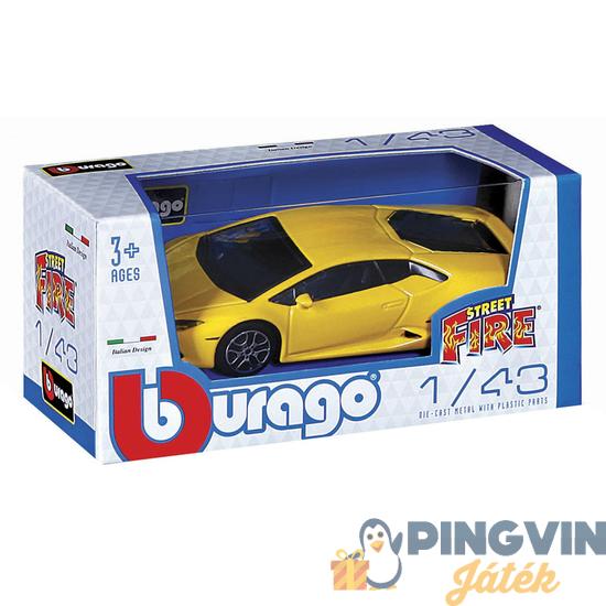Bburago Street fire kisautó, többféle 1/43 18-300