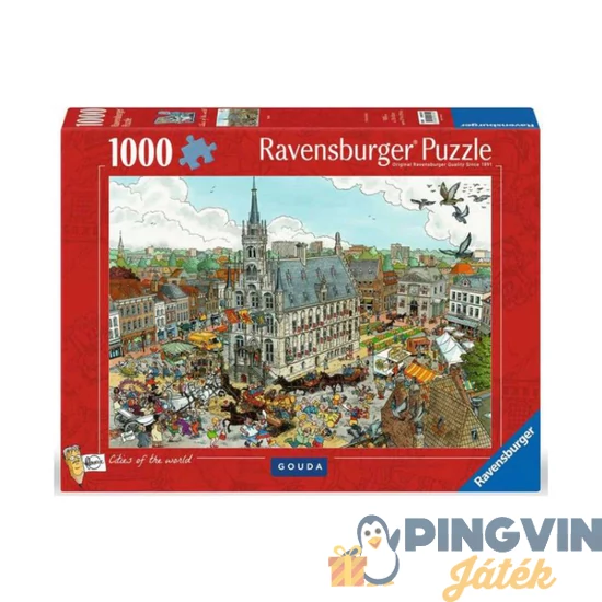 Ravensburger - Puzzle 1000 db - Gouda