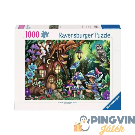 Ravensburger - Puzzle 1000 db - Varázslatos erdőben