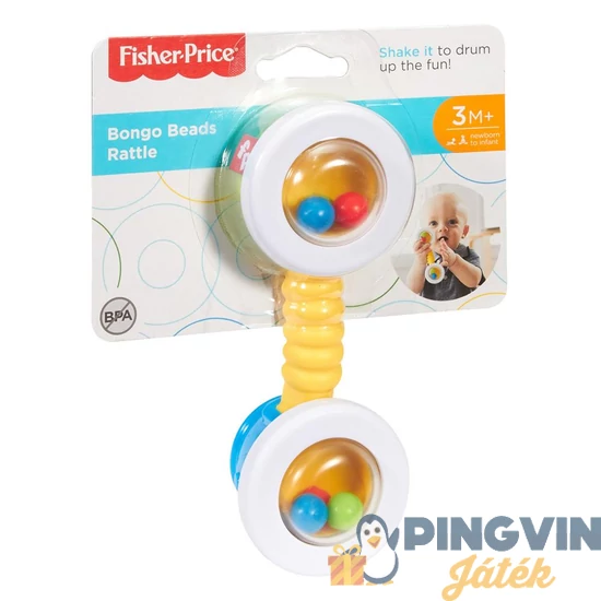 Mattel - Fisher Price Bongó csörgő DRF16