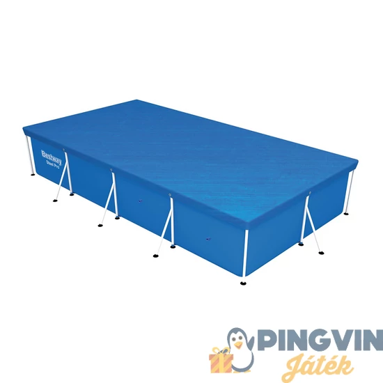 Bestway téglalap alakú medencetakaró 4,00m x 2,11
