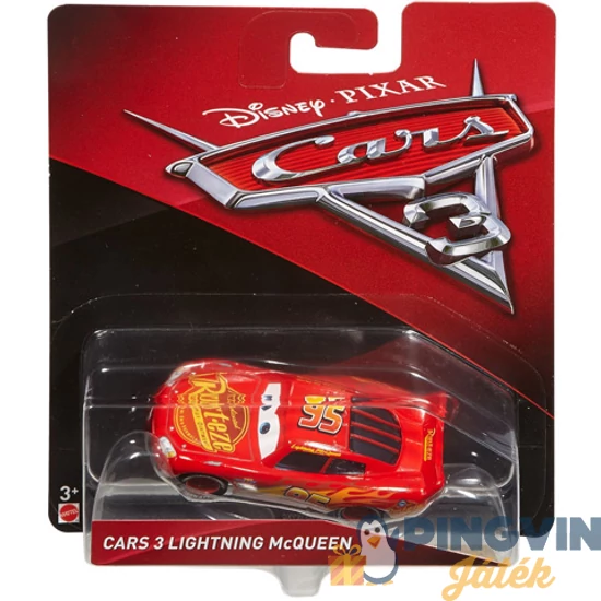 Verdák 3: Villám McQueen karakter kisautó 1/55 - Mattel