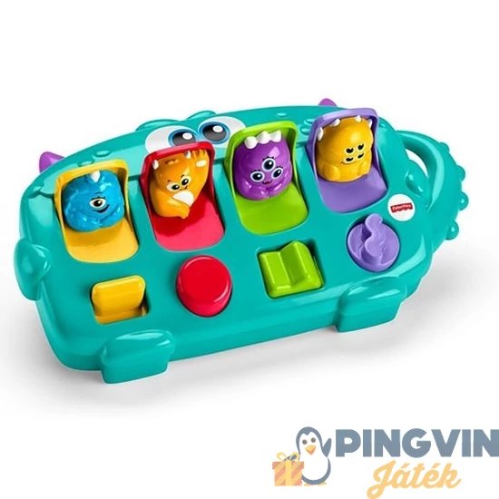 Fisher-Price - Kukucs szörnyecske babafoglalkoztató - Mattel