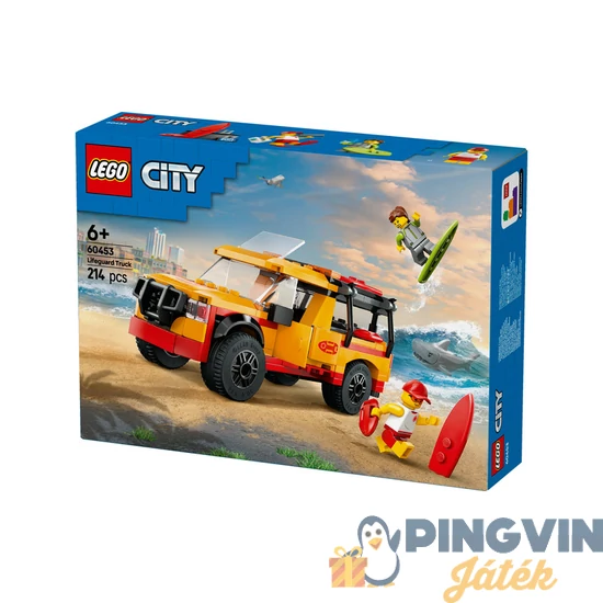 LEGO® City Great Vehicles 60453 Partimentők tengerparti autója