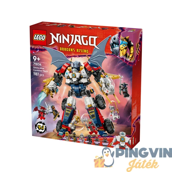 LEGO® NINJAGO 71834 Zane kombinálható ultra robotja