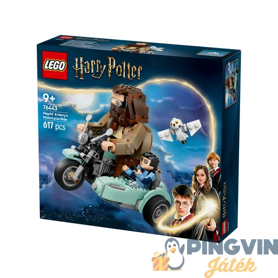 LEGO® Harry Potter 76443 Hagrid és Harry motoros kalandjai