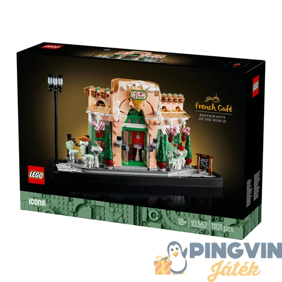 LEGO® Icons Francia kávézó 10362