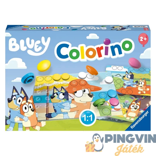 Ravensburger - Társasjáték - Bluey Colorino 22684               