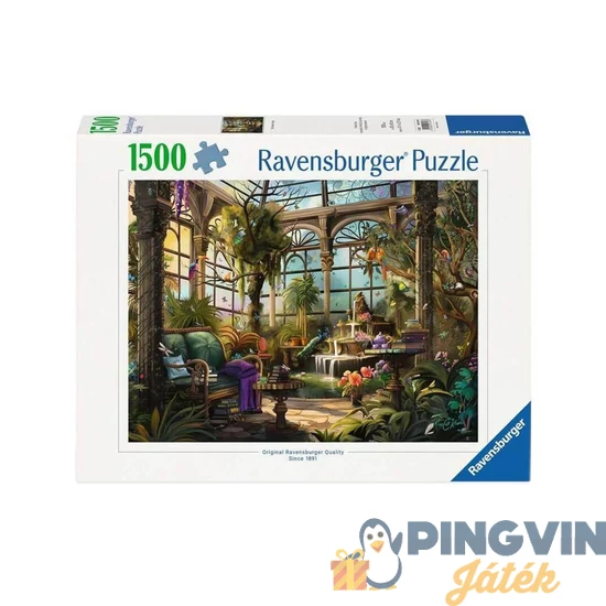 Ravensburger - Puzzle 1500 db - Zöld ház 12001397               