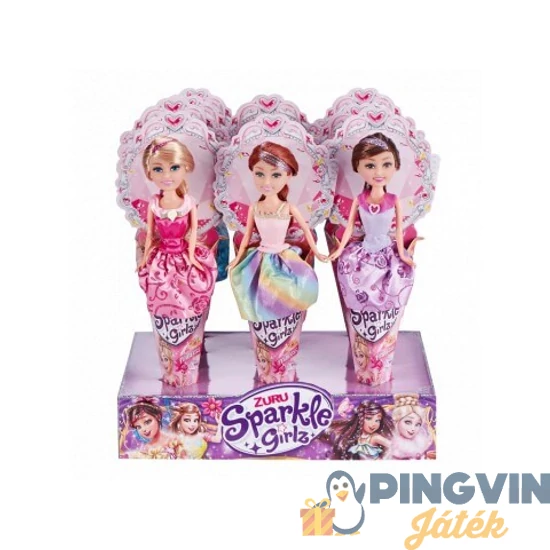 Sparkle Girlz - Hercegnő baba 30cm-es