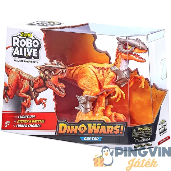 Robo Alive Dino Wars- Raptor (ROB7133)