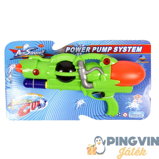 Pumpás vízipisztoly, 38 cm-es