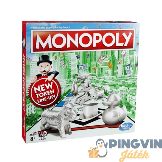 Hasbro - Monopoly: Klasszikus társasjáték (C1009)