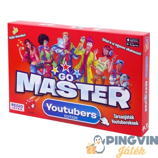 Társasjáték - Go Master Youtuber 1900010