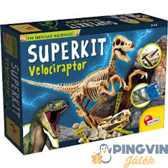 Lisciani - I'm a genius superkit Velociraptor (LIS80632)