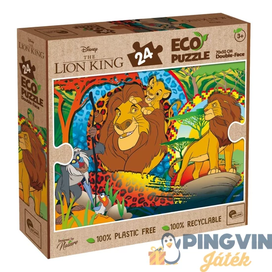 Lisciani - Disney eco puzzle Oroszlánkirály 24db (LIS91843)