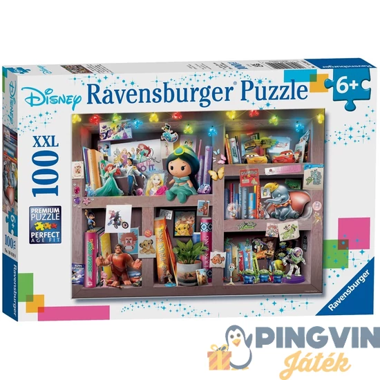 Ravensburger - Puzzle 100 db - Disney vegyes 10410