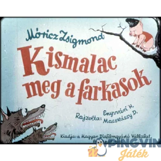 Diafilm: Kismalac és a farkasok