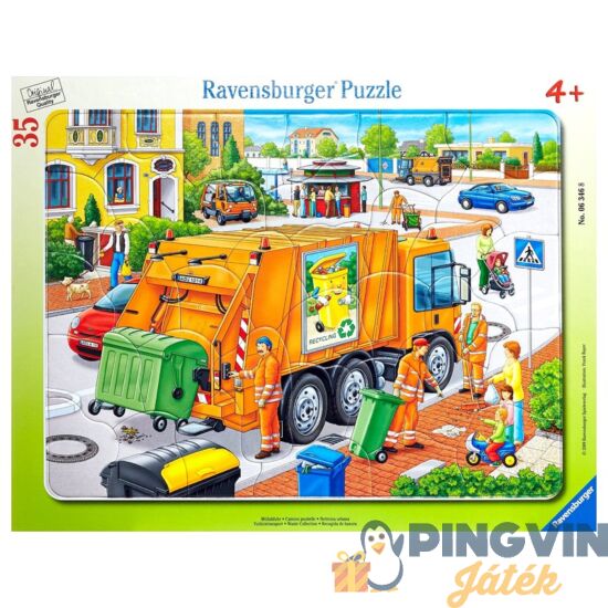 Ravensburger - Puzzle 35 db - Kukásautó 06346