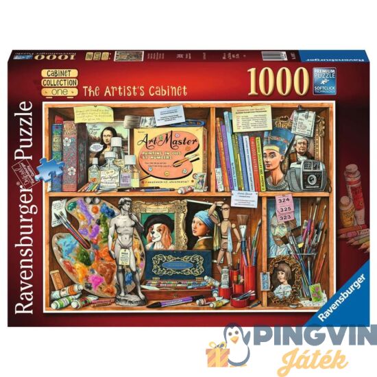 Ravensburger - Puzzle 1000 db - A művész szekrénye 14997