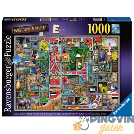 Ravensburger - Puzzle 1000 db - Varázslatos ABC E 16420