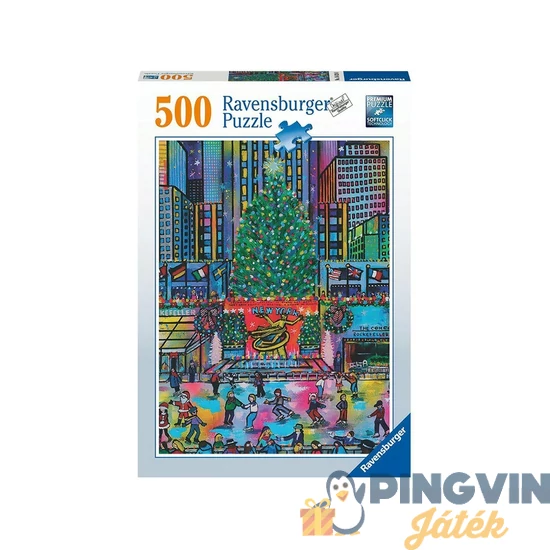 Ravensburger - Puzzle 500 db - Rockefeller Karácsony 16424