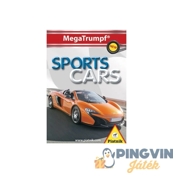 Piatnik - Mega Trumpf: Sport autók autóskártya (423314)