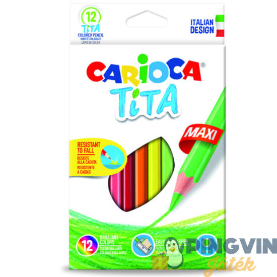Carioca - Tita maxi színes ceruza 12db-os (42789)