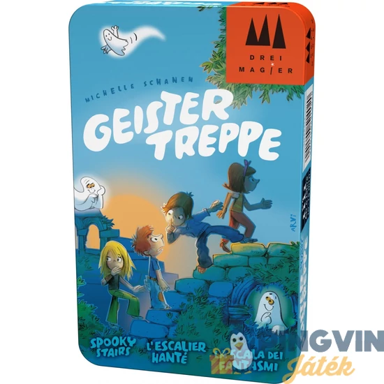 Szellemlépcső fémdobozos társasjáték - Asmodee