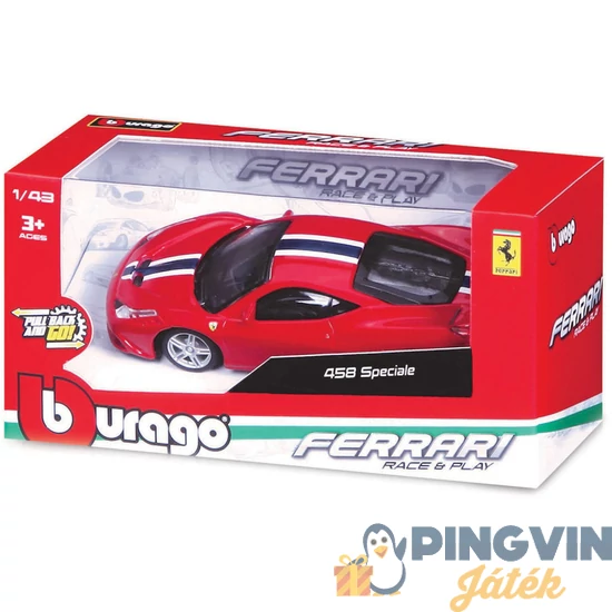 Bburago 1/43 versenyautó - Ferrari, többféle (18-3)