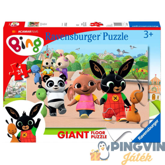 Ravensburger - Puzzle giant 24 db - Bing a konyhában (03047)