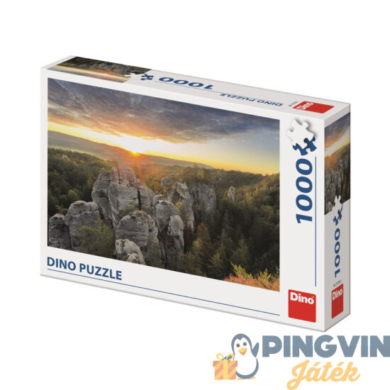 Dino - Puzzle 1000 db - Sziklás hegység (532823)