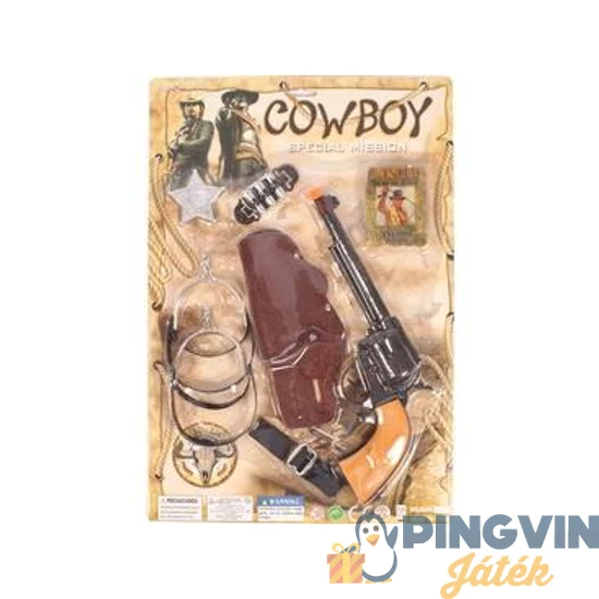 Cowboy fegyver szett