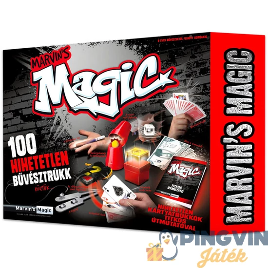 Marvin's Magic - Szemfényvesztő mágikus szett 100 trükkel (MMB 5703/E)-Ken