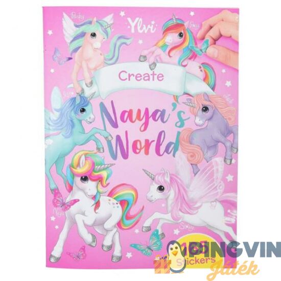 Ylvi - Create Naya's World - matricázó kreatív füzet 11883