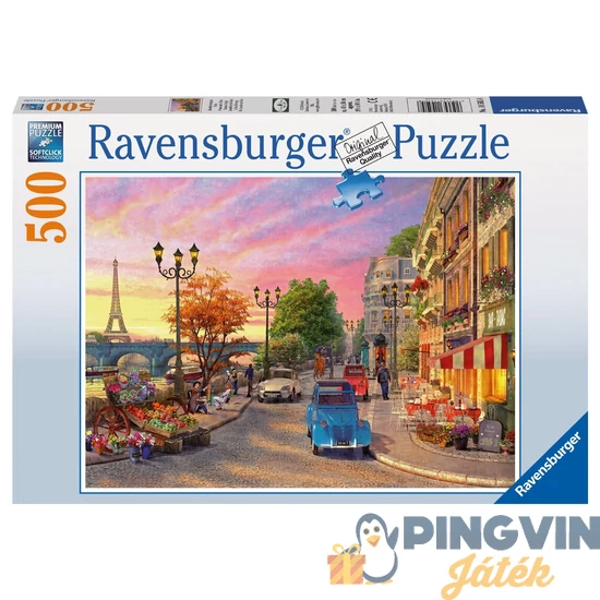 Ravensburger - Puzzle 500 db - Párizsi este