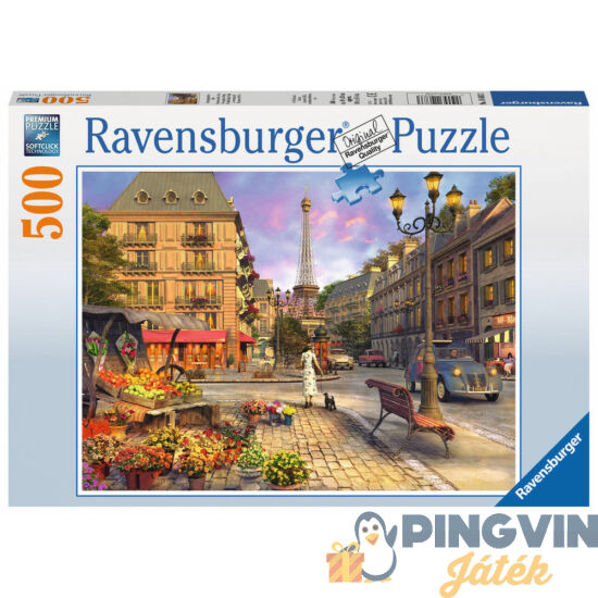 Ravensburger - Puzzle 500 db - Párizsi séta
