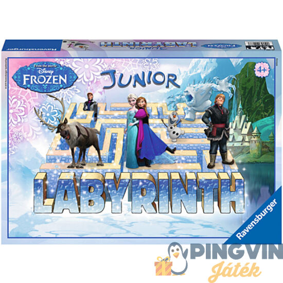 Ravensburger - Jégvarázs Labirintus Junior társasjáték