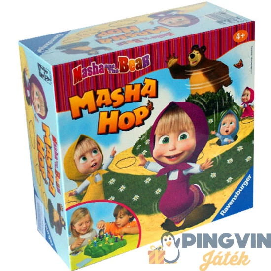 Ravensburger - Mása és a medve: Mása hopp társasjáték
