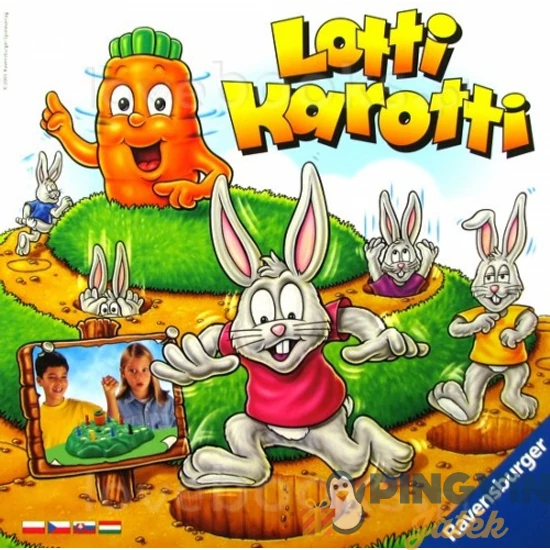 Ravensburger - Lotti Karotti társasjáték
