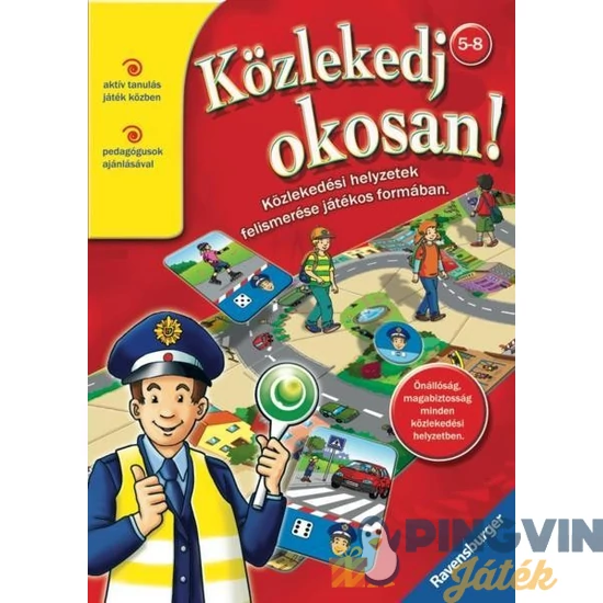 Ravensburger - Közlekedj okosan társasjáték