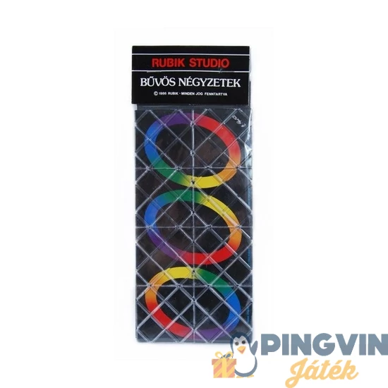 Rubik bűvös négyzetek 8 elemű karikavarázs