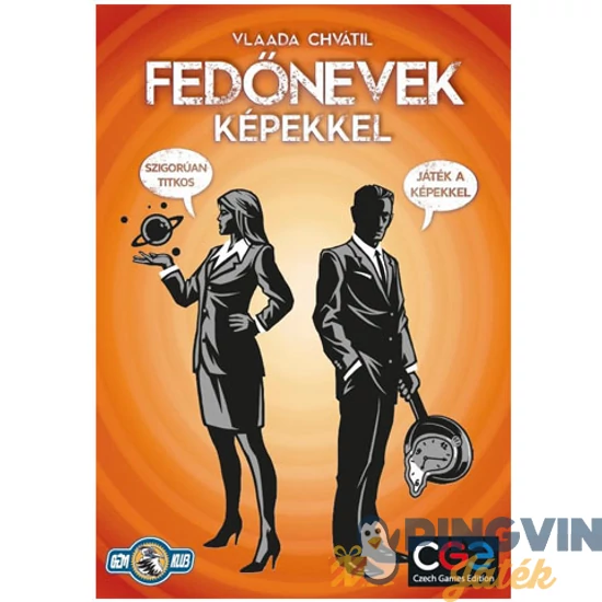 Asmodee - Asmodee Fedőnevek képekkel társasjáték (CZE32254)